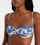 Бюстгальтер бикини Jo Staud, Blue Toile - фото 4