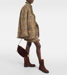 Замшевые ботильоны Tod'S, коричневый - фото 2