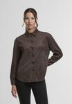 Блуза Noisy May Button-down blouse, French Roast/Brown - фото