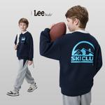 Детская толстовка Lee, серый - фото 5