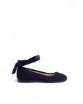 Балетки для девочек Pisamonas, тёмно-синий - фото