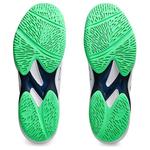 Футболка Asics Solution Swift Ff 2 White New Leaf, бело-зеленая - фото 5