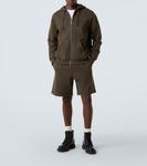 Хлопковые бермуды Givenchy Stamp Givenchy, хаки - фото 2