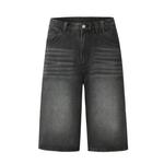 Джинсовые шорты унисекс Mr.Enjoyda Money, темно-серый - фото 4