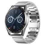 BIAZE Часы Strap Huawei Compatibility Metal, Bamboo Joint Steel - Black [46MM Dial Universal I 22mm Width] with Timing Device - фото 5