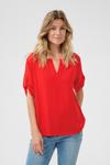 Блуза Cream, цвет bright red - фото 2