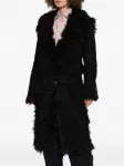 Дубленка The Attico, черный - фото 3