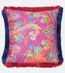 Подушка из хлопка с узором пейсли Etro, Multicolor - фото 2
