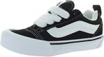 Vans Unisex-Child Knu Skool (Little Kid) кроссовки, Black/True White - фото