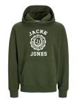Толстовка с капюшоном Jack & Jones, зеленый - фото