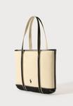 Сумка Polo Ralph Lauren Handbag, Ecru/Black/Off-White - фото 3