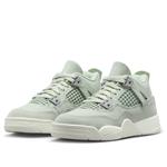 Кроссовки (PS) Air Jordan 4 Retro 'Seafoam Sail', зеленый - фото 3