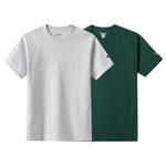 Футболка Unisex Champion, 2 шт (Белый серый+Чёрный) - фото 3