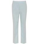 Прямые хлопковые брюки со средней посадкой Stella McCartney, Waterlilly - фото