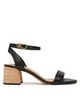 Эспадрильи Leather Ankle Strap Espad Sandal FW0FW08533 Tommy Hilfiger, черный - фото