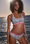 Топ бикини Buffalo Bikini top, Schwarz/Weiß/Black - фото