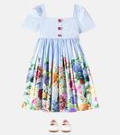 Кожаные балетки Dolce&Gabbana Kids, Latte 1 - фото 2