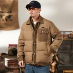 Куртка пуховая мужская Jeep, кофейный - фото 2