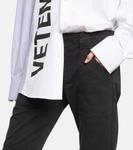 Брюки-карго со средней посадкой Frame, Washed Black - фото 4