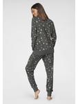 Пижама VIVANCE DREAMS, цвет anthrazit-weiß-allover-gemustert - фото 3