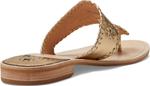 Шлепанцы Jacks Flat Sandal Jack Rogers, цвет Platinum/Platinum - фото 5