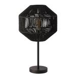 Настольная лампа searchlight Wicker, черный - фото 2