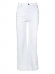 Расклешенные джинсы SOLOTRE, белый - фото