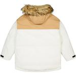 Пуховик женский оранжевый New Balance - фото 2