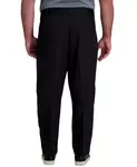 Брюки Big & Tall Cool Right Performance Flex Classic Fit с защипами Haggar, черный - фото 2