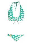 Бикини в горох Amir Slama, зеленый - фото