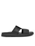 Мюли Lug Sandal Double T Lth HM0HM01734 Calvin Klein, черный - фото