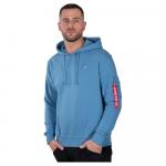 Худи Alpha Industries X-Fit, синий - фото 2