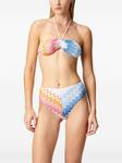 Missoni бикини с узором зигзаг, синий - фото 3