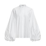 Рубашка Alaïa Balloon Shirt 'Blanc' - фото