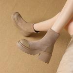 Ботильоны женские Josiny, хаки - фото 8