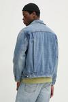 Джинсовая хлопковая куртка Type 2 Trucker Levi'S, синий - фото 3