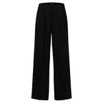 Брюки Selected Tinni Wide Mid Waist, черный - фото