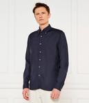 Льняная рубашка Regular fit Oscar Jacobson, синий - фото