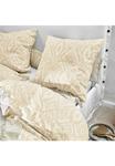 Постельное белье Loberon, 135x200 см, белый / бежевый - фото 4