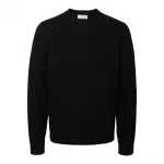 Свитер Selected Tray Relaxed Fit, черный - фото 3