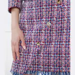 Юбка с добавлением шерсти Liu Jo, мультиколор - фото 4