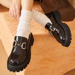 Туфли на платформе женские низкие черные Beau Today - фото 6