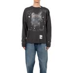 Свитшот с принтом кошки Maison Mihara Yasuhiro, черный - фото 3