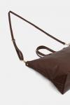 Кожаная сумка Answear.Lab, коричневый - фото 3
