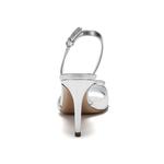 Ferragamo Сандалии Lida One Strap 8 см женские silver - фото 6