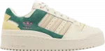 Кроссовки Wmns Forum Bold 'Chalk Sand Strata Green', кремовый - фото