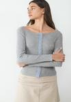 Топ Balmohk Long sleeved top, Wet Weather/Beige - фото