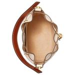 TORY BURCH Монограмма кожаная сумка-ведро - фото 5