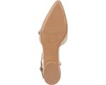 Балетки Naturalizer Hawaii Pointed Toe Slingback Flats, цвет Opal Natural/Tan Fabric - фото 3