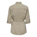 Куртка Only Aris Life, бежевый - фото 4